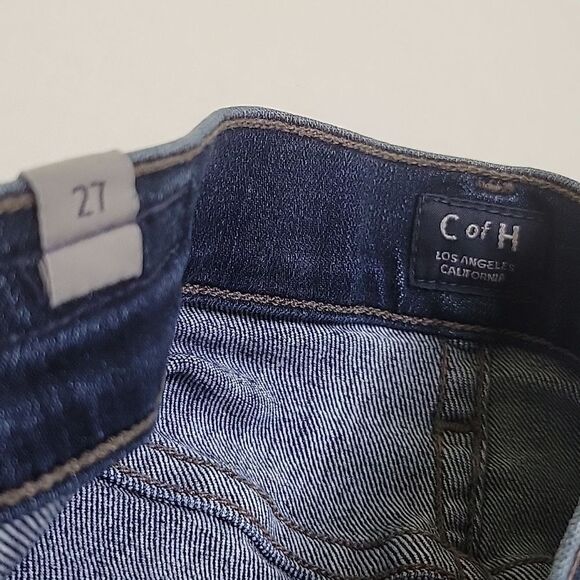 NEW 27 Citizens Of Humanity STRETCH Agnes Avedon Bleach Raw Edge Jeans NWOT - Picture 13 of 15